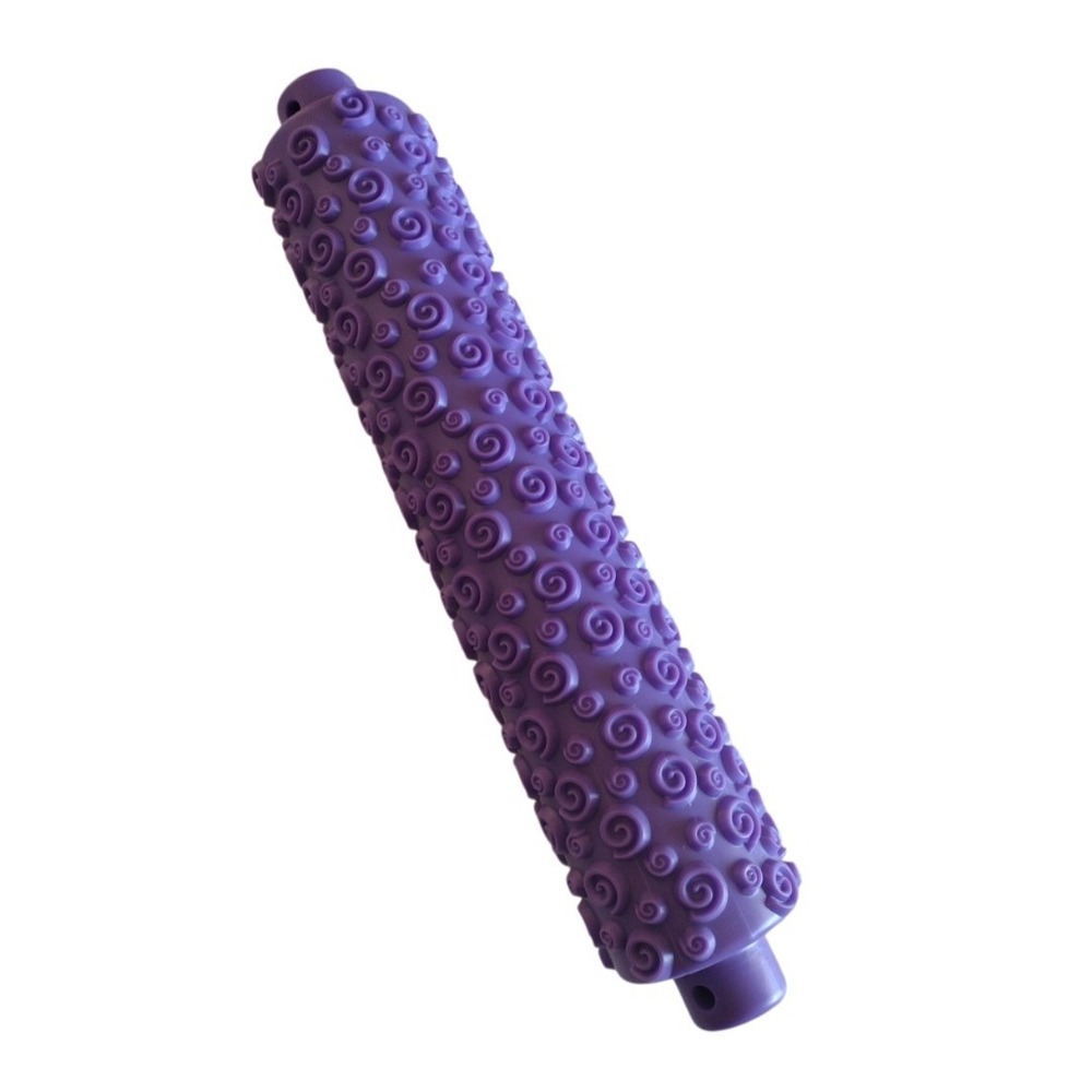 Wilton Fondant Spiral Pattern Rolling Pin - Create Beautiful Embossed Designs